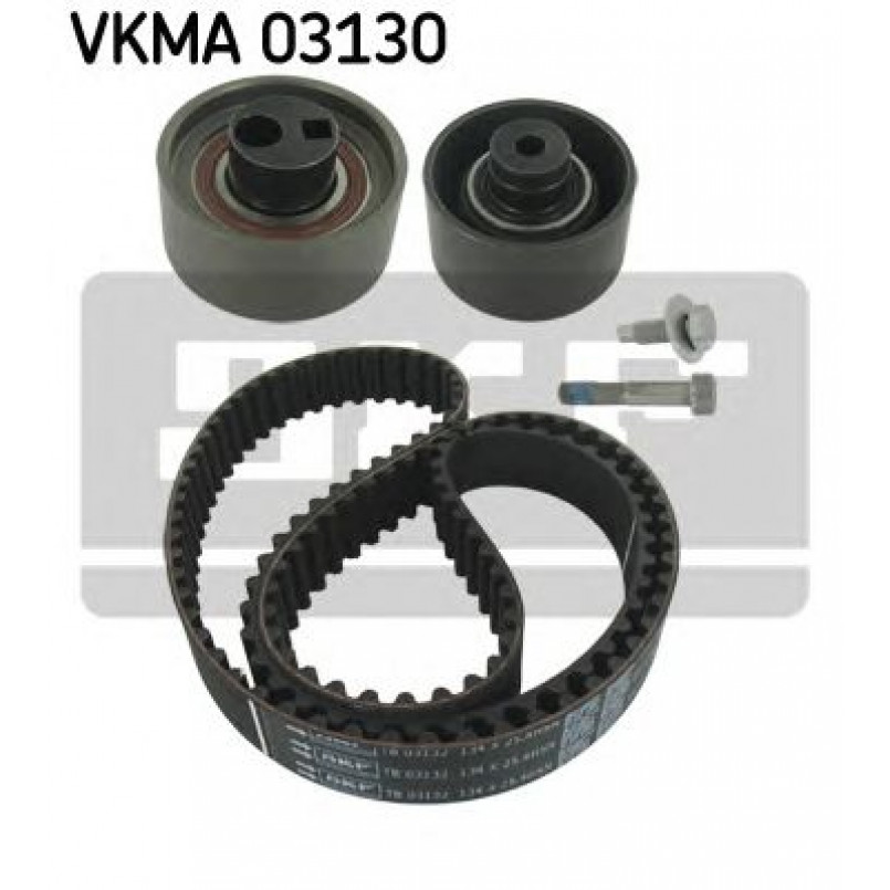 VKMA 03130 SKF Комплект (ремінь+ролики)